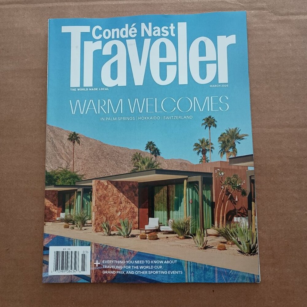 CN Traveler magazine March 2026 Warm Welcomes